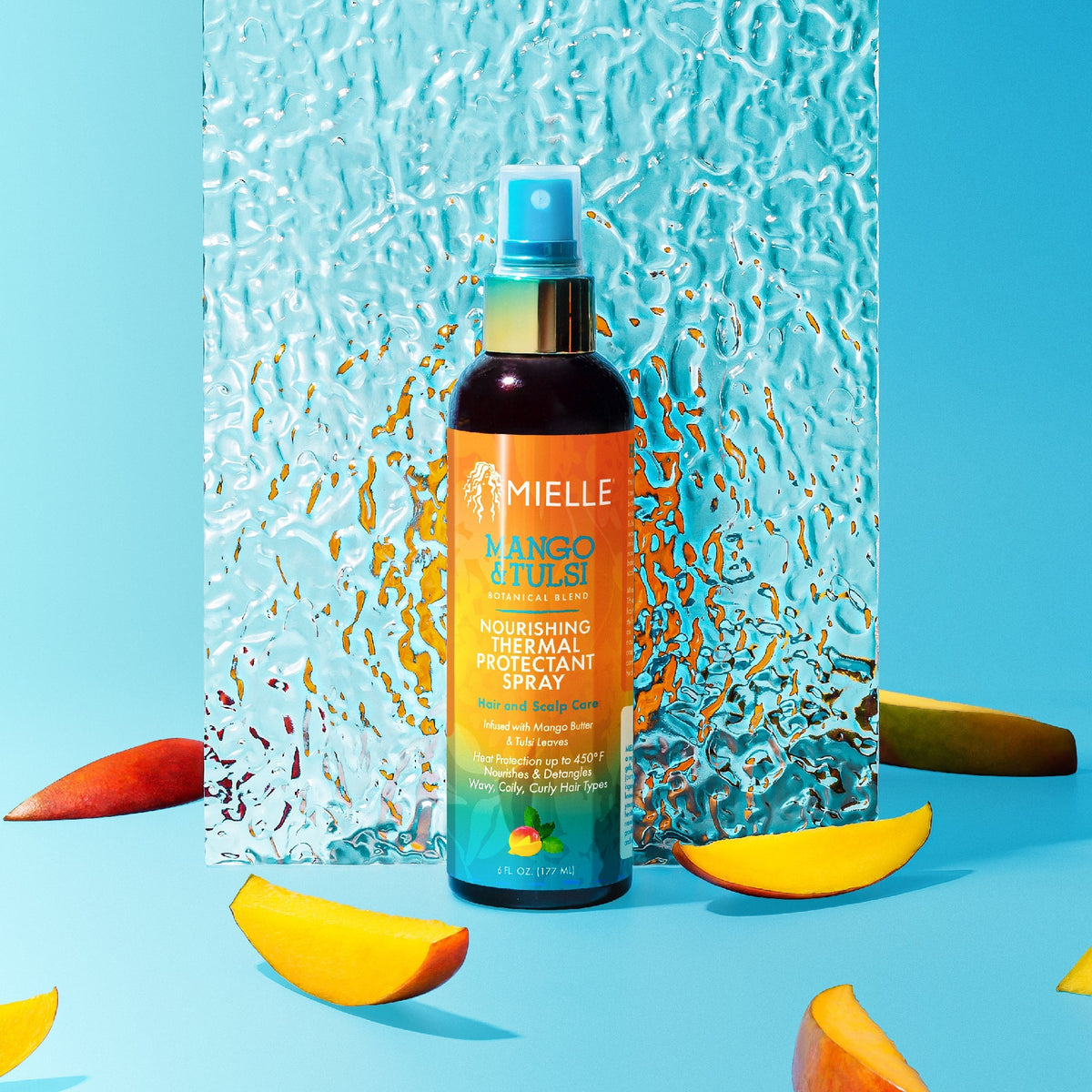 MIELLE Mango & Tulsi Nourishing Thermal Protectant Spray