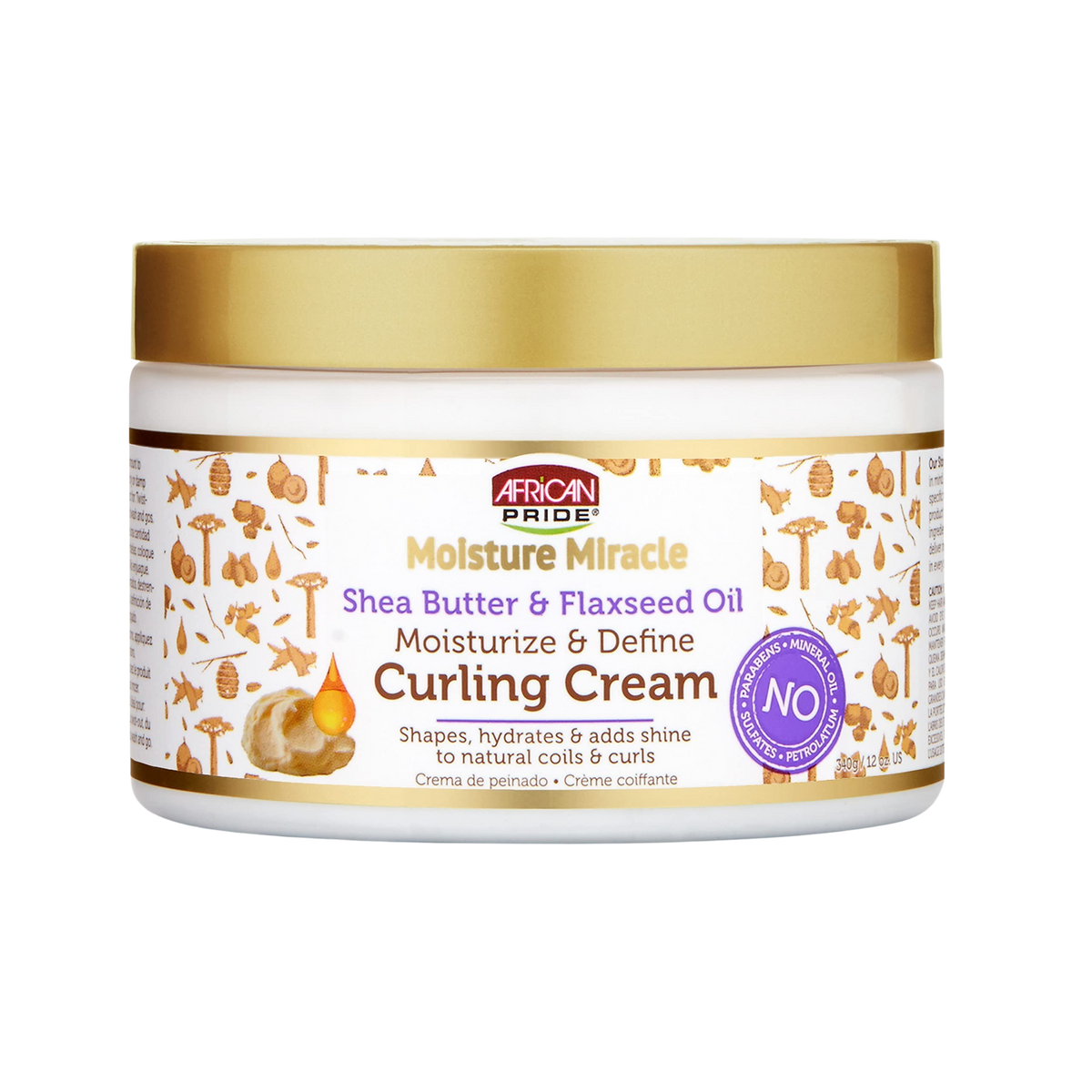 African Pride Moisture Miracle Curling Cream 12oz