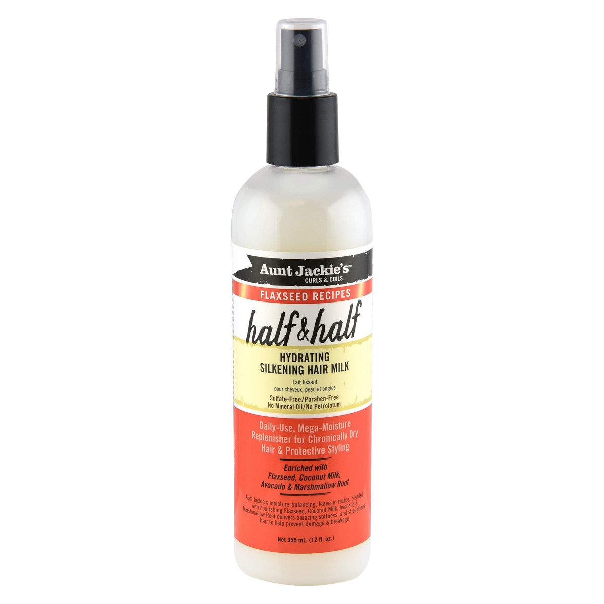 Aunt Jackie's Flaxseed Half & Half 12oz