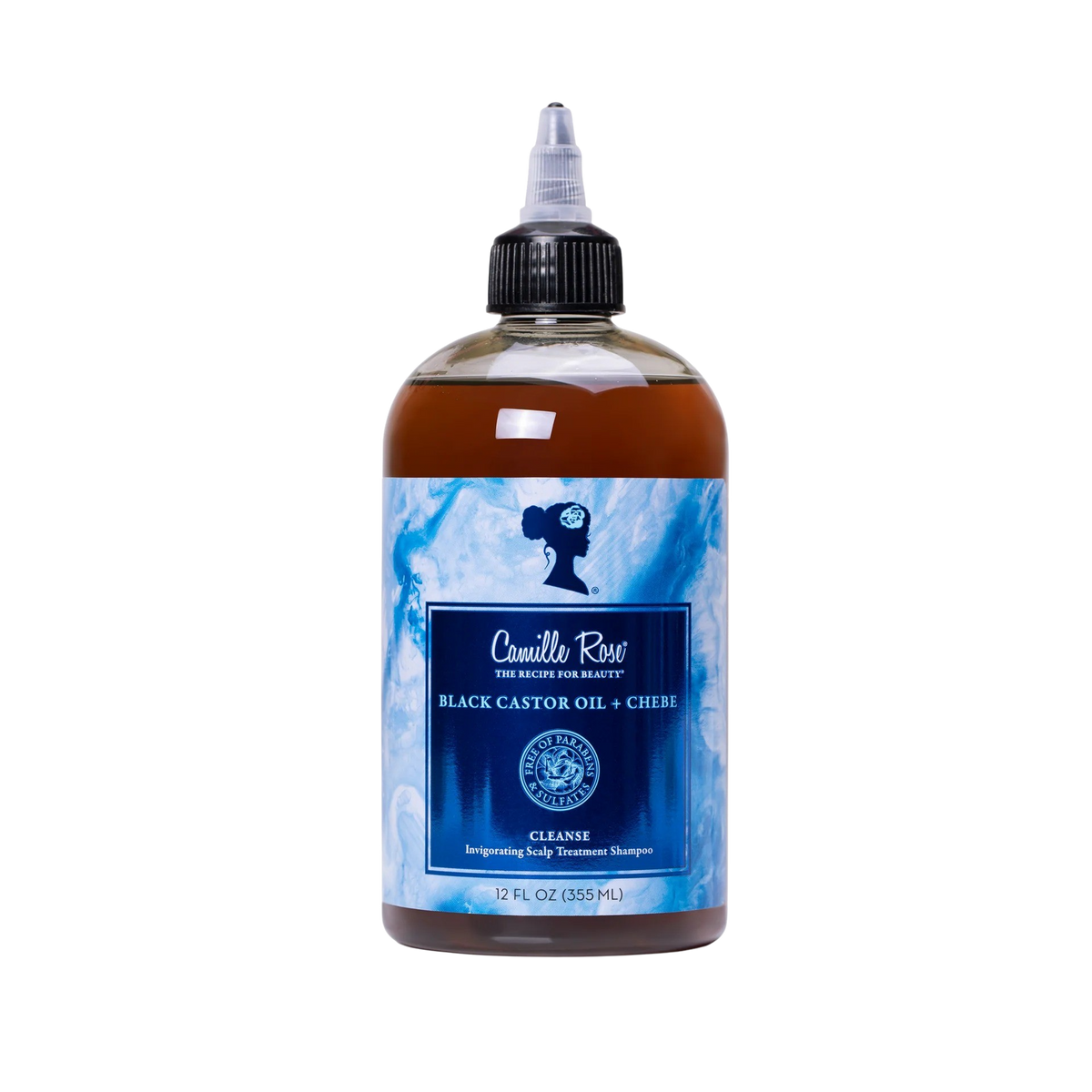 Nettoyant au ricin noir et au chébé de Camille Rose, 340 ml