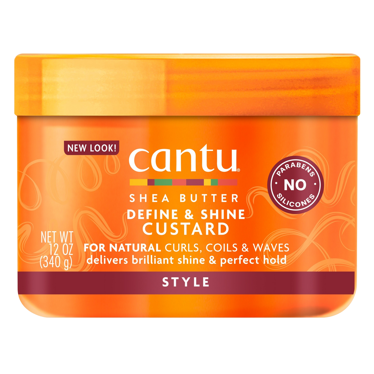 Cantu Natural Define & Shine Custard 12oz
