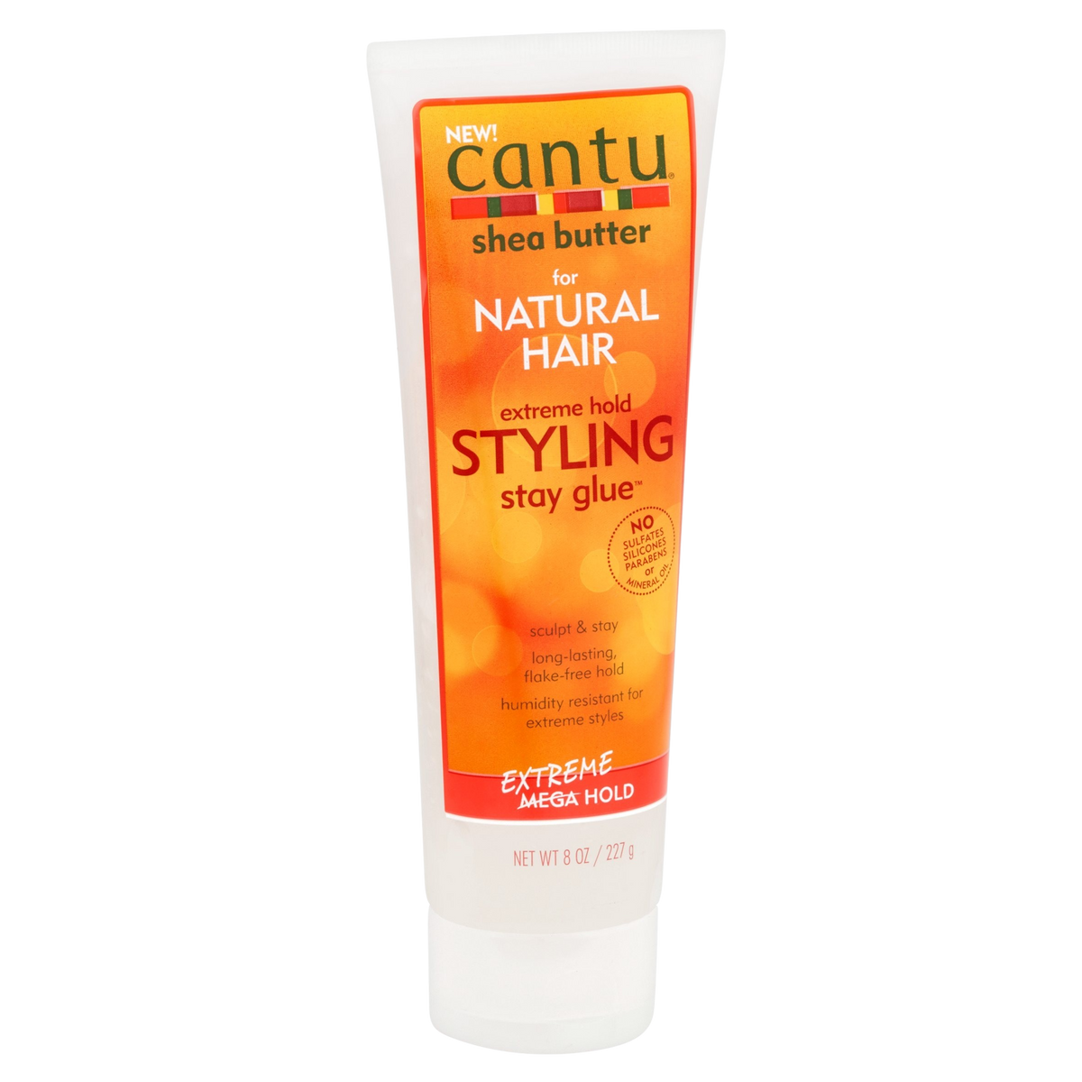 Gel de fixation coiffant à tenue extrême Cantu Natural 8 oz