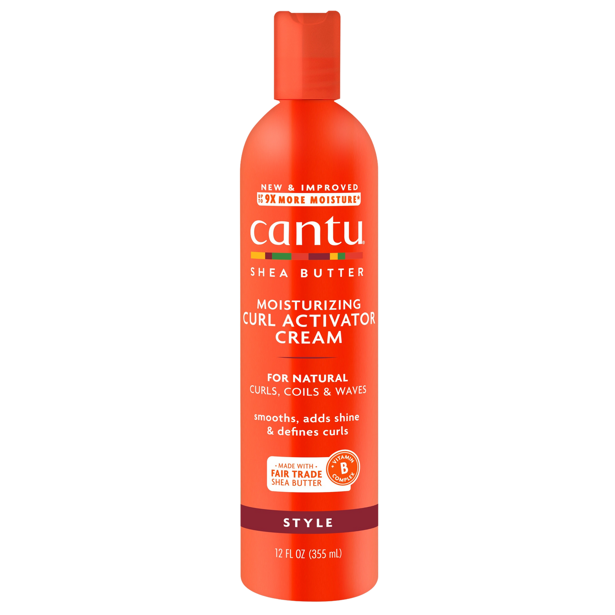 Crème hydratante activatrice de boucles naturelle Cantu 12 oz