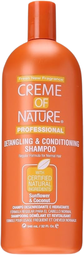 Creme of Nature Sunflower & Coco Det. & Condit. Shampoo 32 oz