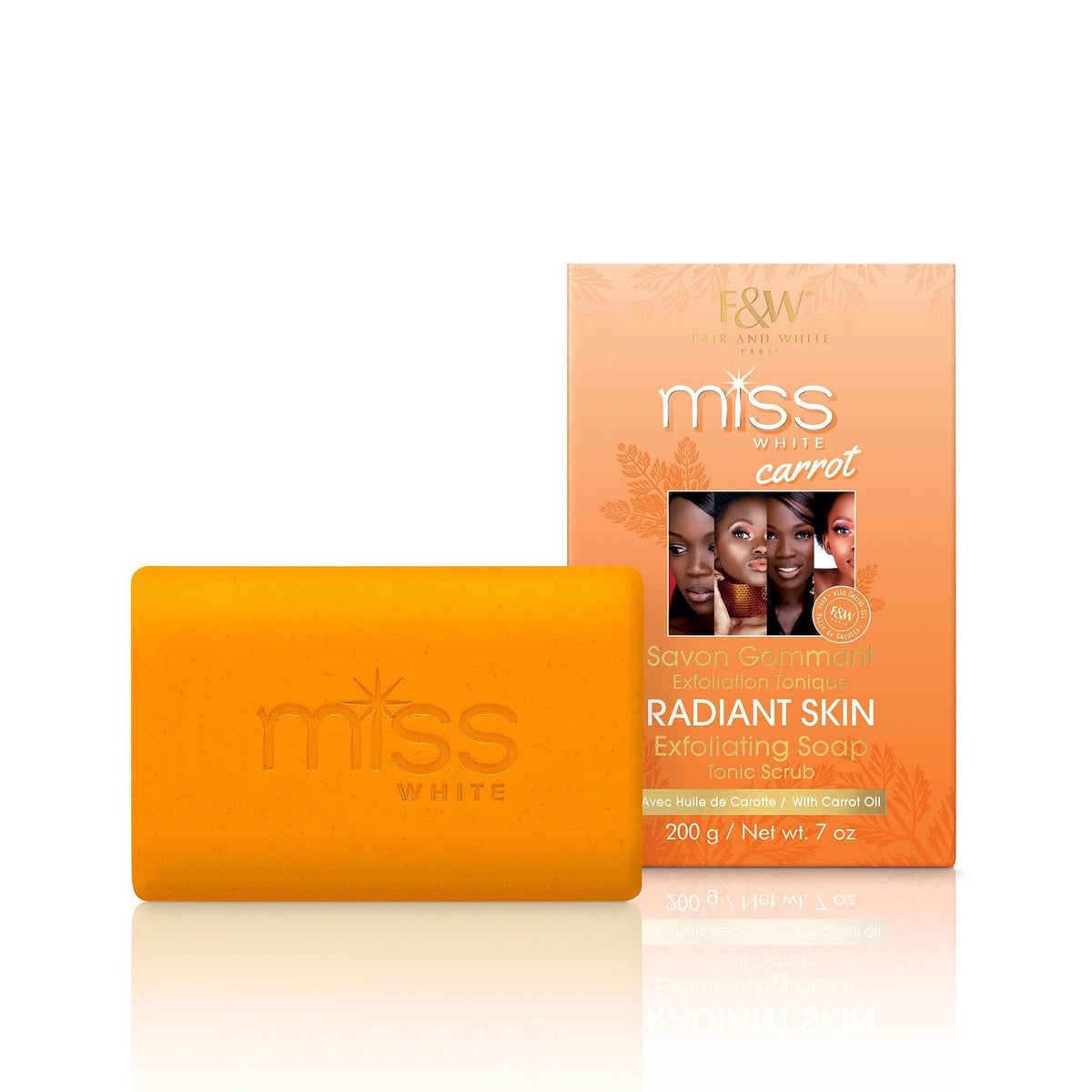 Fair & White Miss White Carrot Savon Gommant 200 g