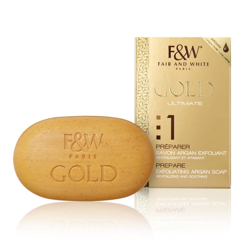 Fair & White Gold #1 Savon Argan Exfoliant 200 g
