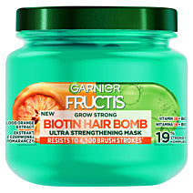 Garnier Fructis Grow Strong Biotin Hair Bomb Strengthening Mask — 320 ml