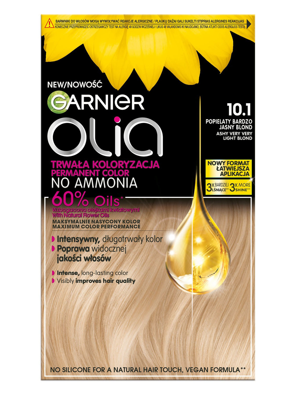 Garnier Olia 10.1 – Very Light Ash Blonde