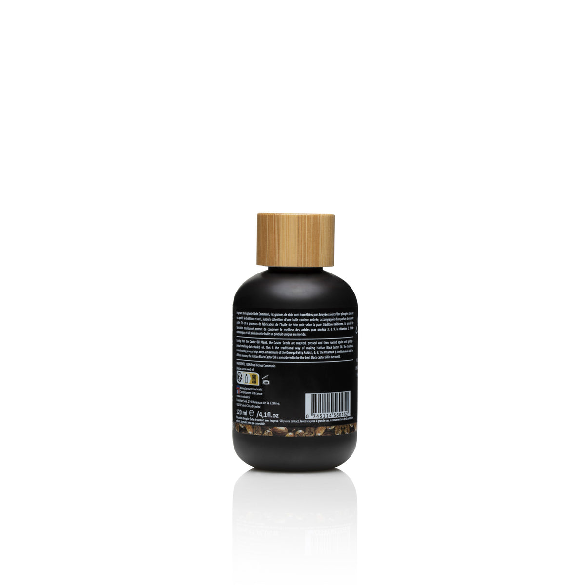 Evashair Haitian Black Castor Oil 120 ml