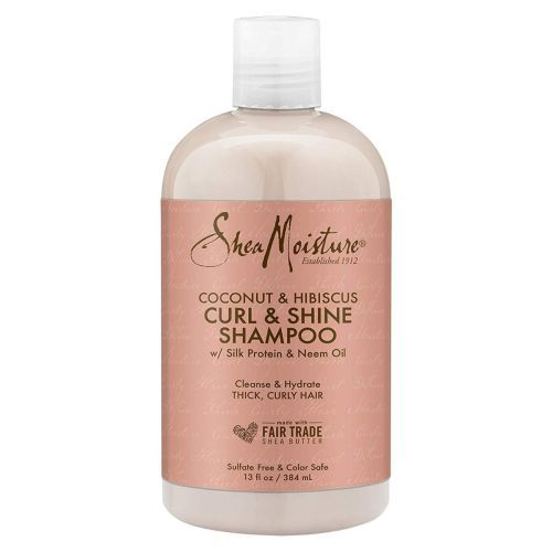 Shea Moisture Coconut & Hibiscus Curl & Shine Shampoo 384ml