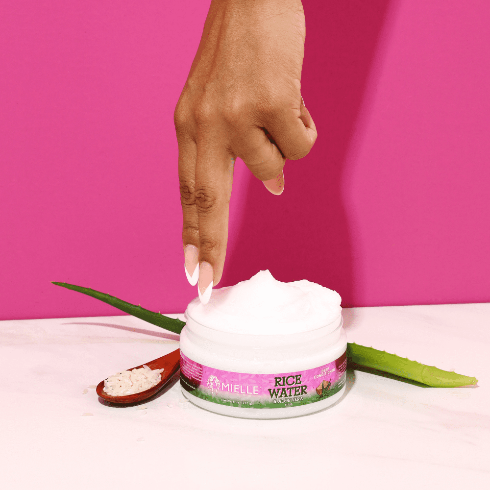 MIELLE Rice Water & Aloe Deep Conditioner 8oz