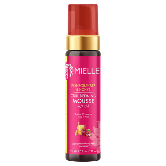 MIELLE Pomegranate & Honey Curl Defining Mousse with Hold 7.5oz