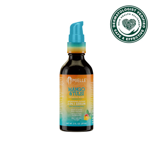 MIELLE Mango & Tulsi Nourishing Instant 3-in-1 Serum 4oz