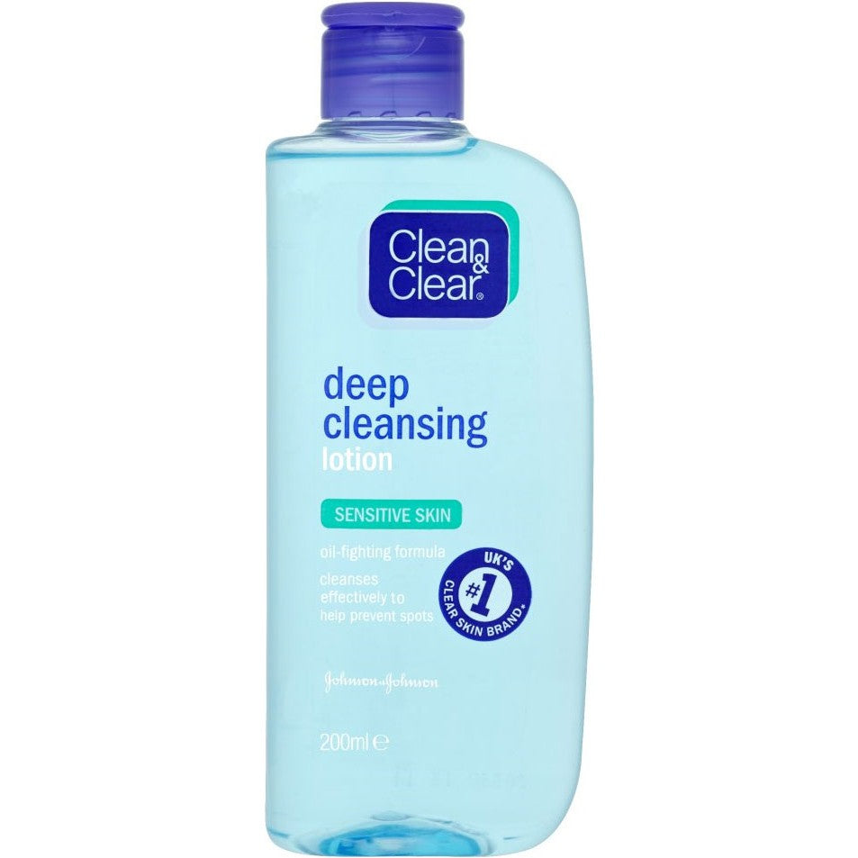 Clean & Clear 200ml Cleansing Lotion Sensitive
