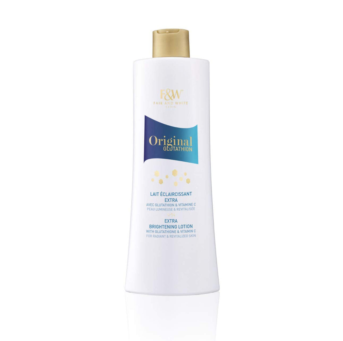Fair & White Original Glutathion Lait Éclaircissant Extra 500 ml