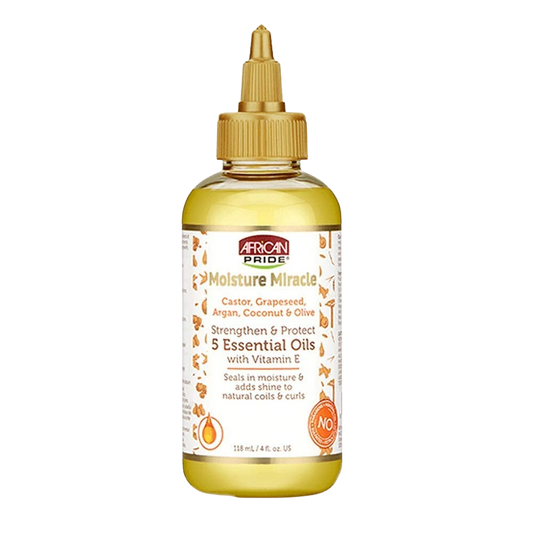 African Pride Moisture Miracle 5 Essential Oils 4oz