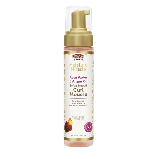 Mousse pour boucles Moisture Miracle Curl d'African Pride, 240 ml