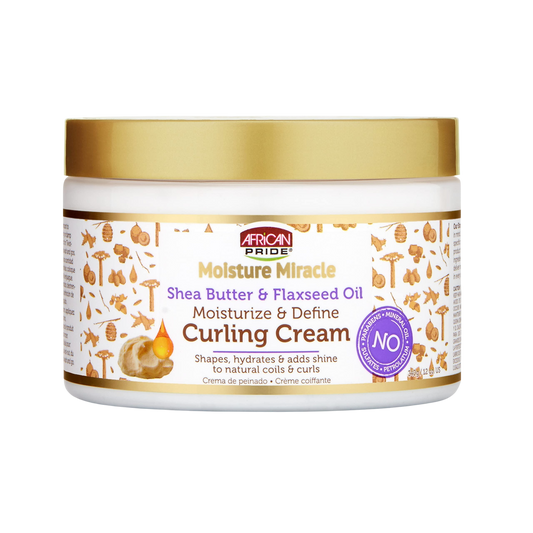 Crème bouclante Moisture Miracle de African Pride, 12 oz