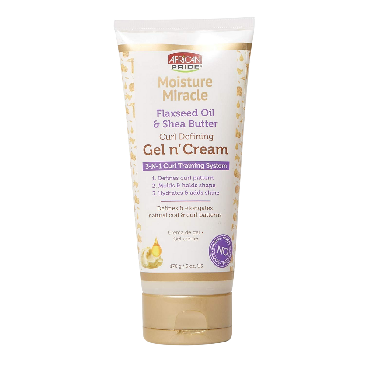African Pride Moisture Miracle Gel n Cream 6oz