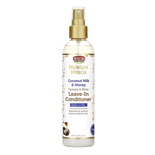 Spray sans rinçage Moisture Miracle d'African Pride, 227 ml