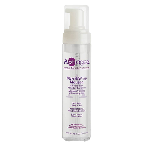 ApHogee Style & Wrap Mousse 8.5 oz