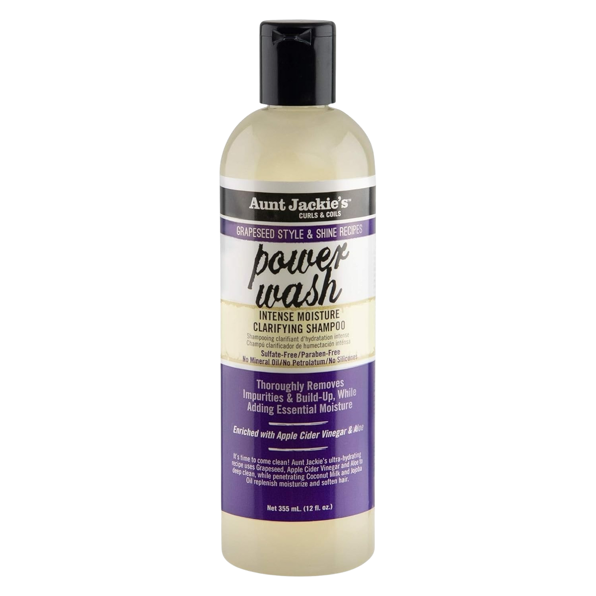 Nettoyant puissant aux pépins de raisin de tante Jackie 12 oz