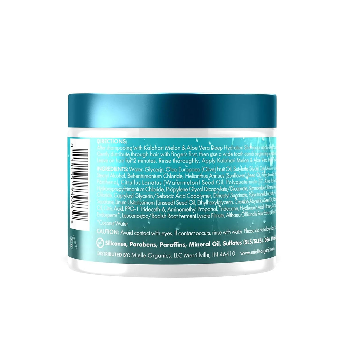MIELLE Kalahari Melon & Aloe Deep Hydration 2-Minute Deep Conditioner