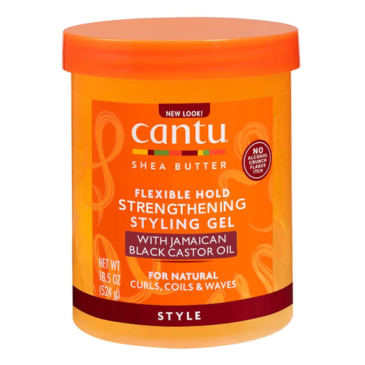 Cantu Strengthening Styling Gel with Jamaican Black Castor Oil 18.25 oz