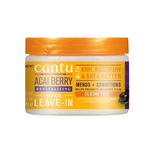 Après-shampoing sans rinçage aux baies d'açaï de Cantu 340 g