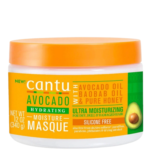 Masque capillaire hydratant à l'avocat Cantu 340 g