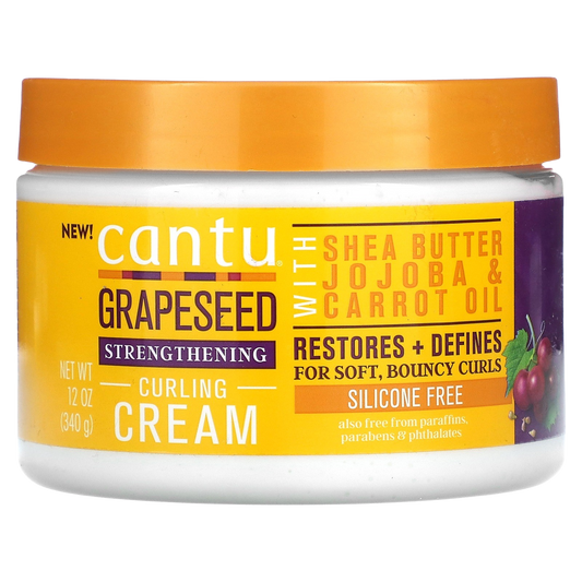 Cantu Grapeseed Curling Cream 12oz
