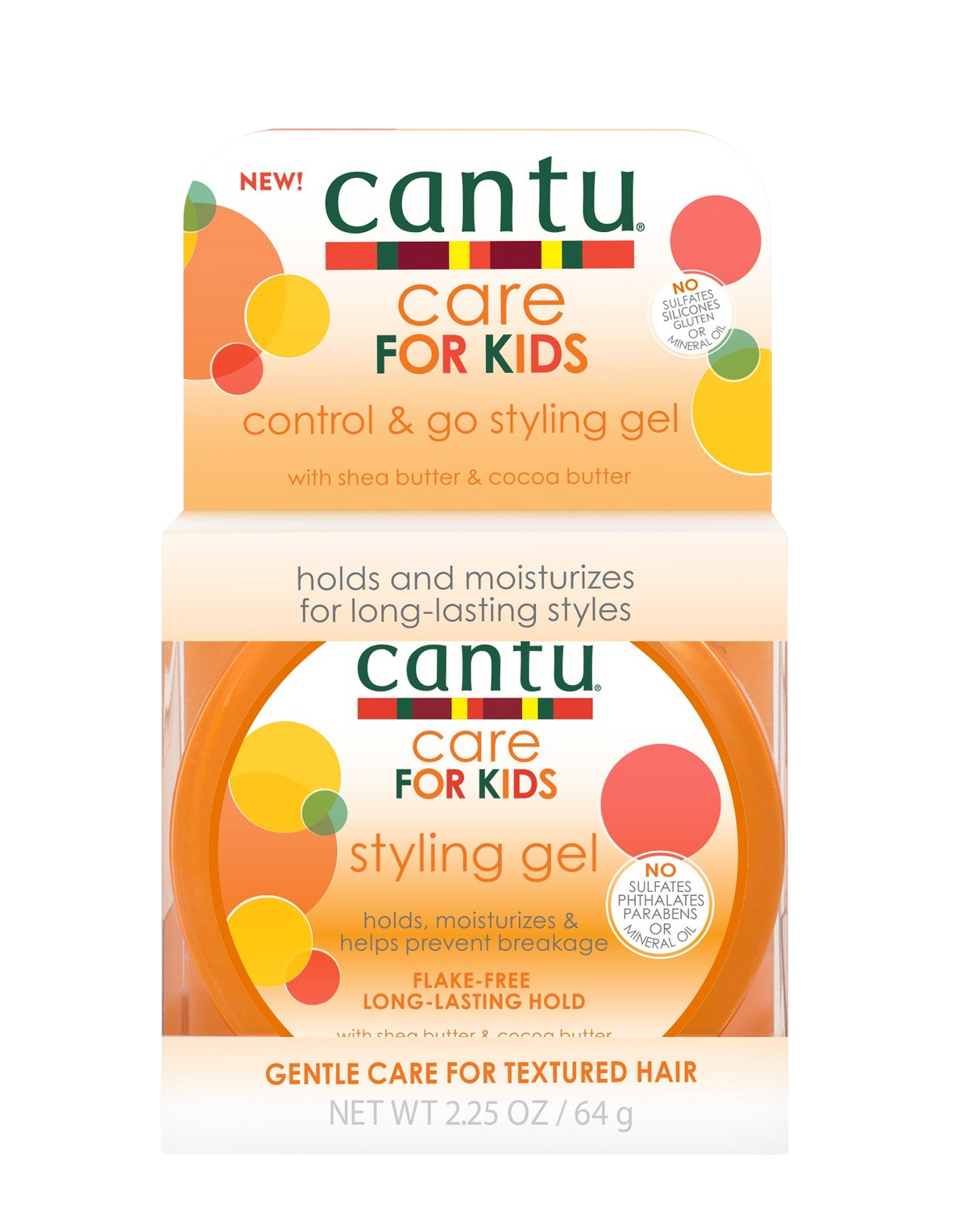 Cantu Kids Styling Gel 2.25oz