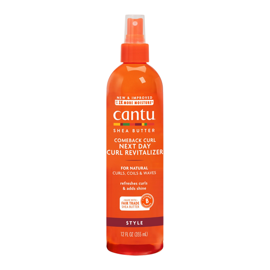 Cantu Natural ComeBack Curl Next Day Revitalizer 12oz