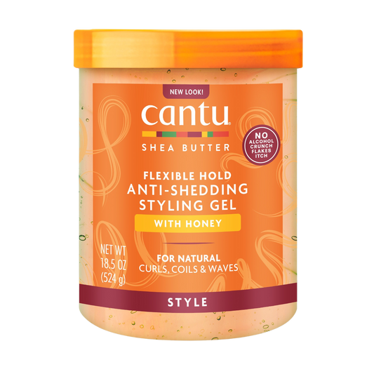 Cantu Natural Styling Gel Honey Anti-Shedding 18.25oz