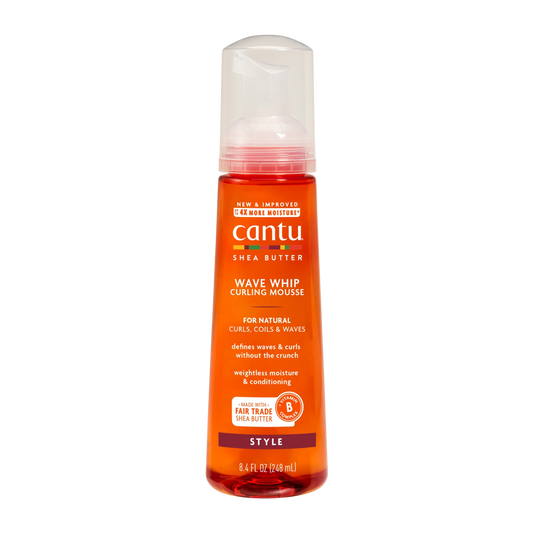 Cantu Natural Wave Whip Curling Mousse 8.4oz