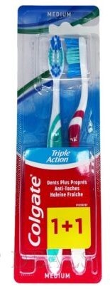Colgate Triple Action Twin Toothbrush