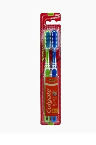 Colgate Double Action Toothbrush Twin Pack