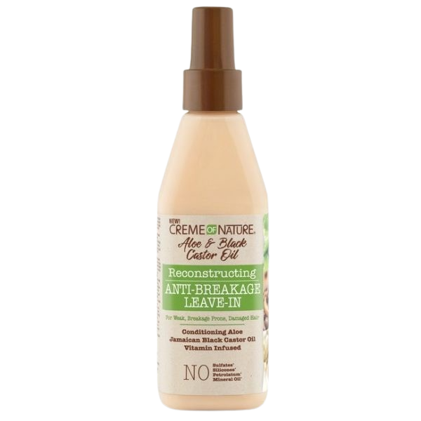 Creme of Nature Aloe & Black Castor Anit-Breakage Night Treatment 4.76oz