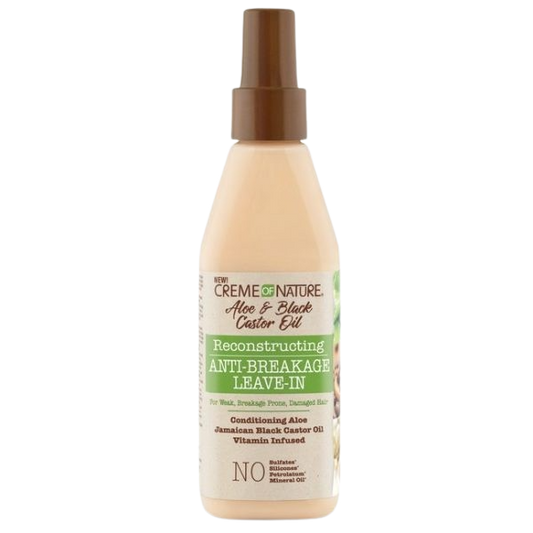 Creme of Nature Aloe & Black Castor Anit-Breakage Night Treatment 4.76oz
