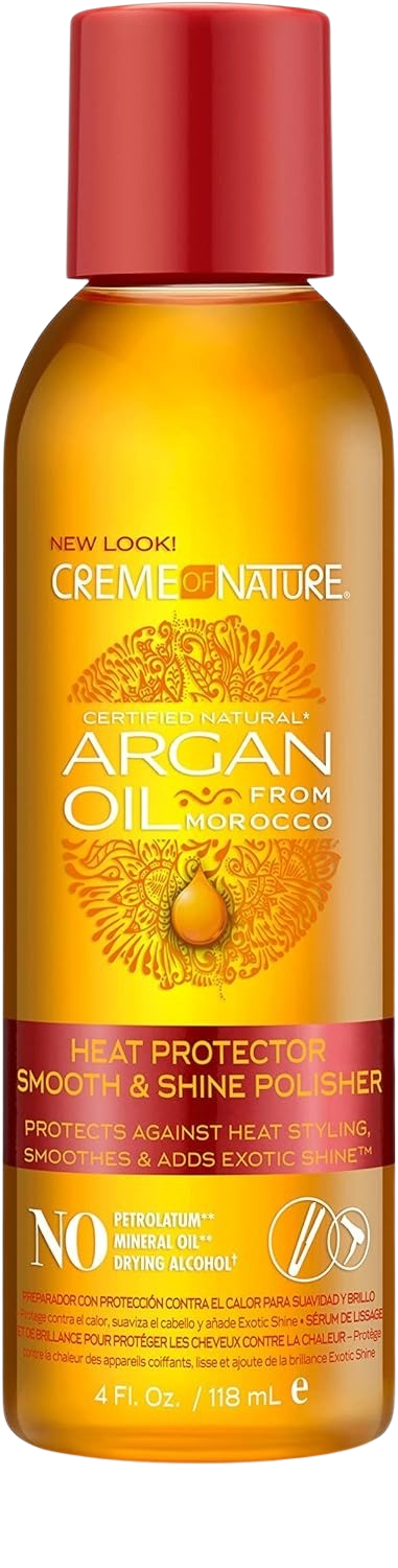 Crème de la nature Brume brillante et éclatante à l'huile d'argan 4 oz