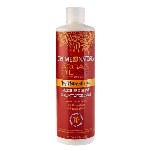 Creme of Nature Argan Oil Moist & Shine Curl Activator 12oz