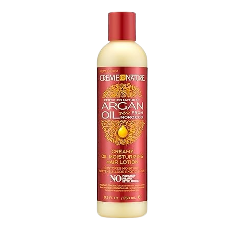 Crème hydratante à l'huile d'argan de Creme of Nature, 250 ml