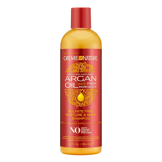 Creme of Nature Argan Oil Moisturizer & Shine Shampoo 12 oz