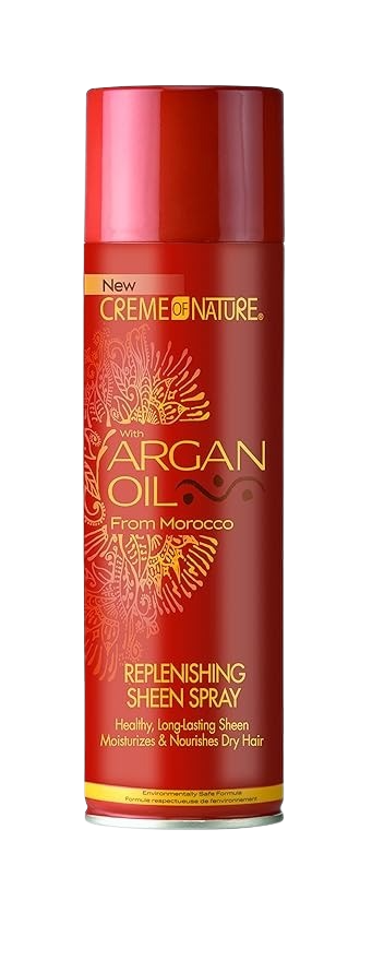 Spray brillant à l'huile d'argan de Creme of Nature 11,25
