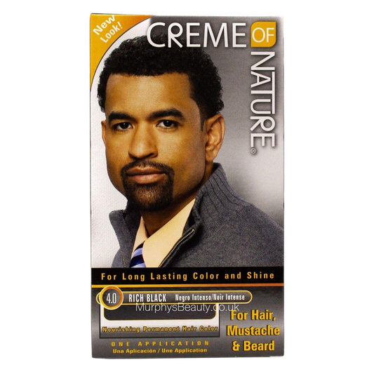 Creme of Nature Gel Color for Men #4.0 Rich Black