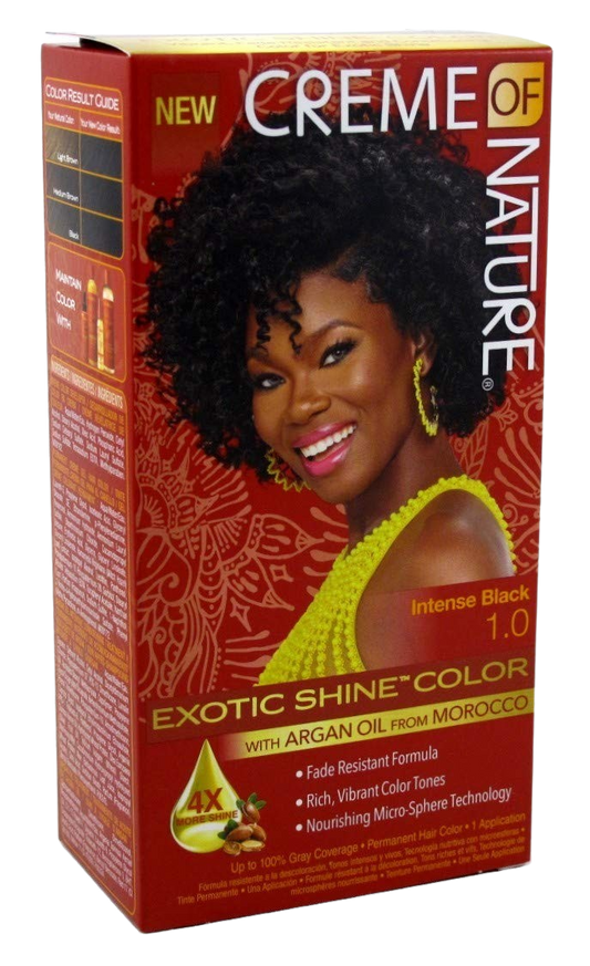 Creme of Nature Gel Hair Color #1.0 Intensive Black