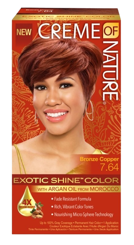 Creme of Nature Gel Hair Color #7.64 Bronze Copper