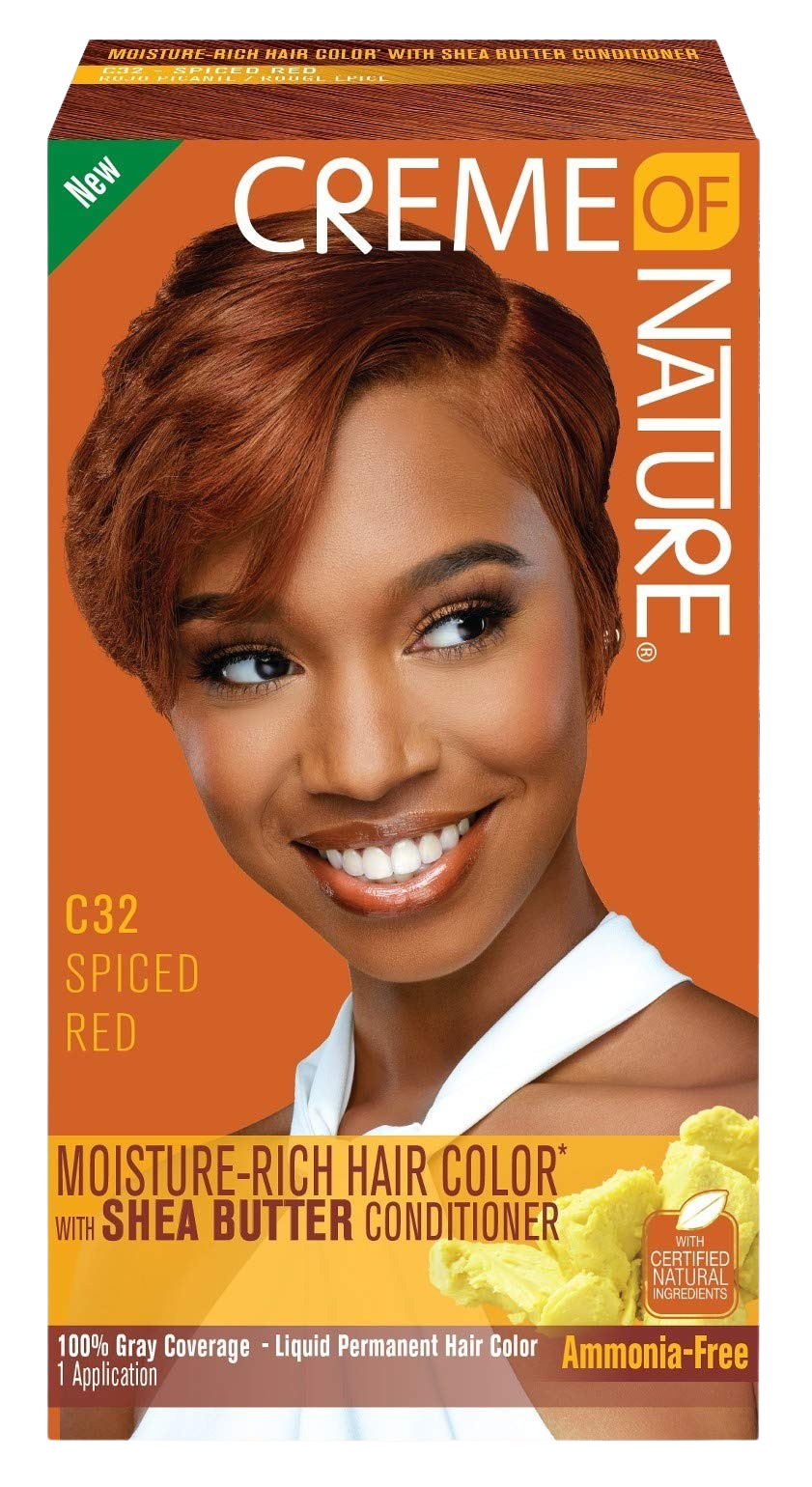 Crème colorante liquide pour cheveux #C32 Rouge épicé