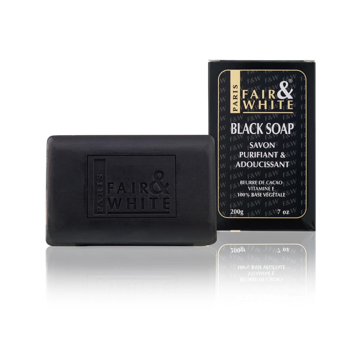 Fair & White Original Savon Black Soap 200 g