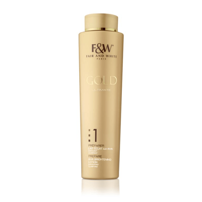 Fair & White Gold #1 Lait Éclat aux AHA 350 ml